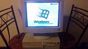My First Computer running windows