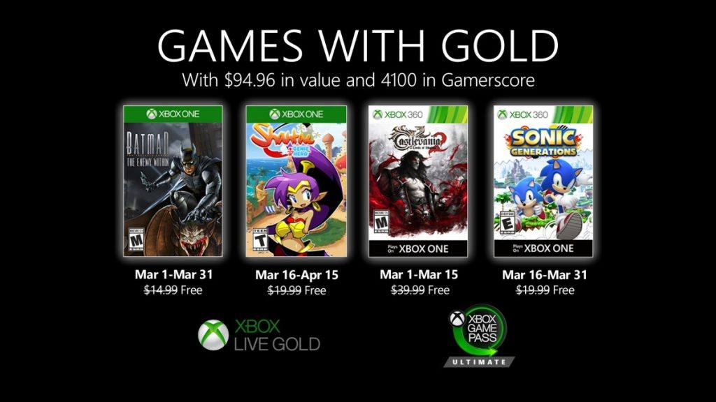 free games with gold february 2020